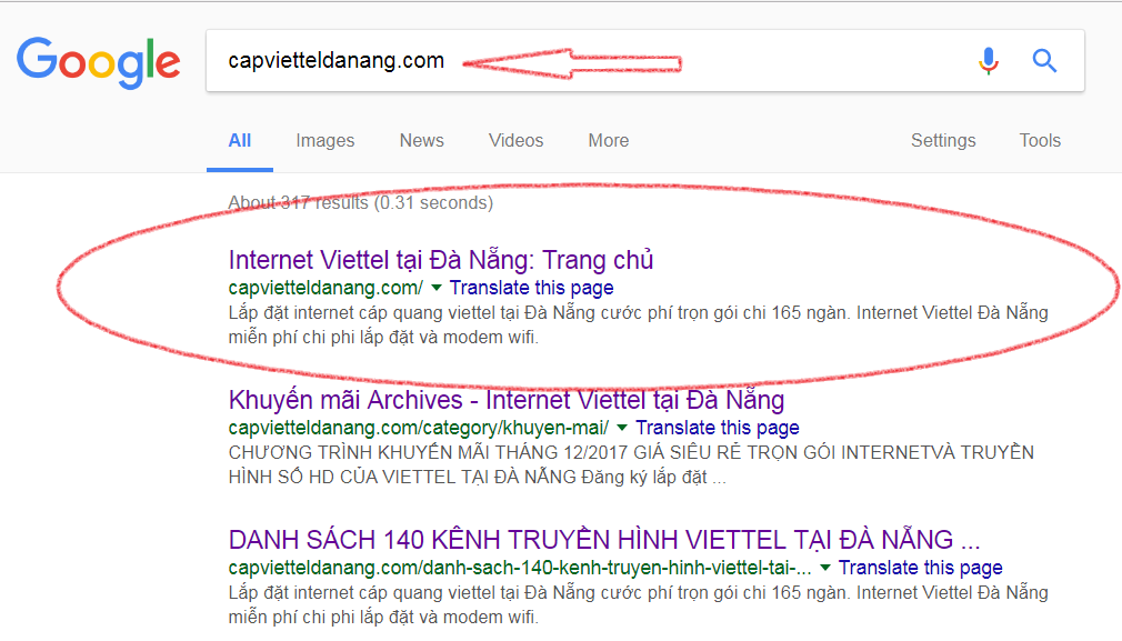 Các bước seo web lên top google
