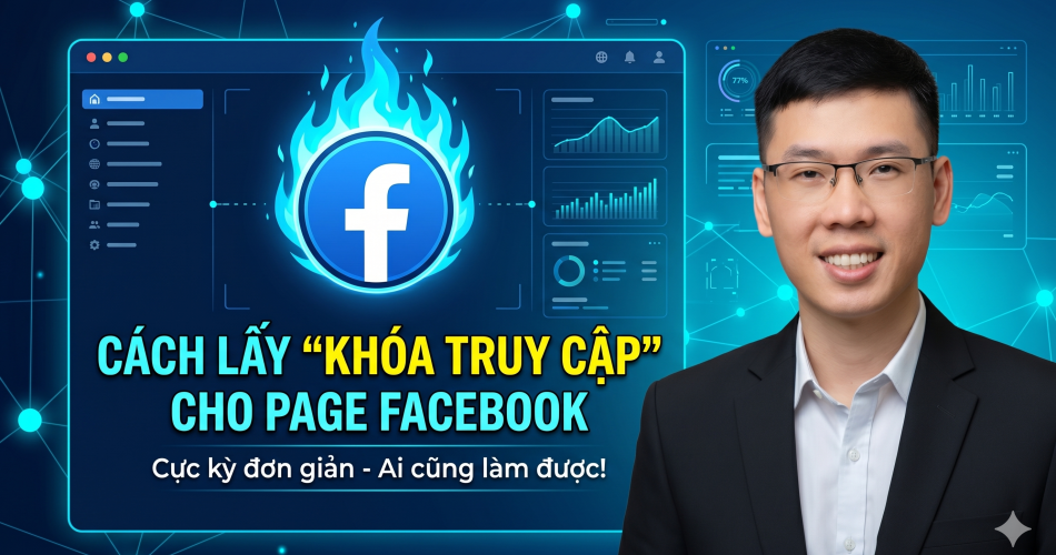 lấy khóa truy cập fanpage